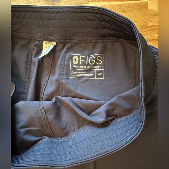 Figs navy Livingston basic scrub pant - Picture 2 of 3